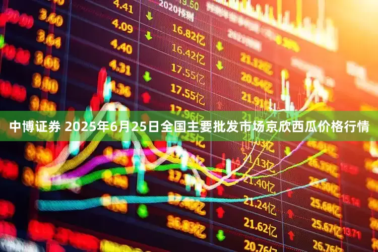 中博证券 2025年6月25日全国主要批发市场京欣西瓜价格行情